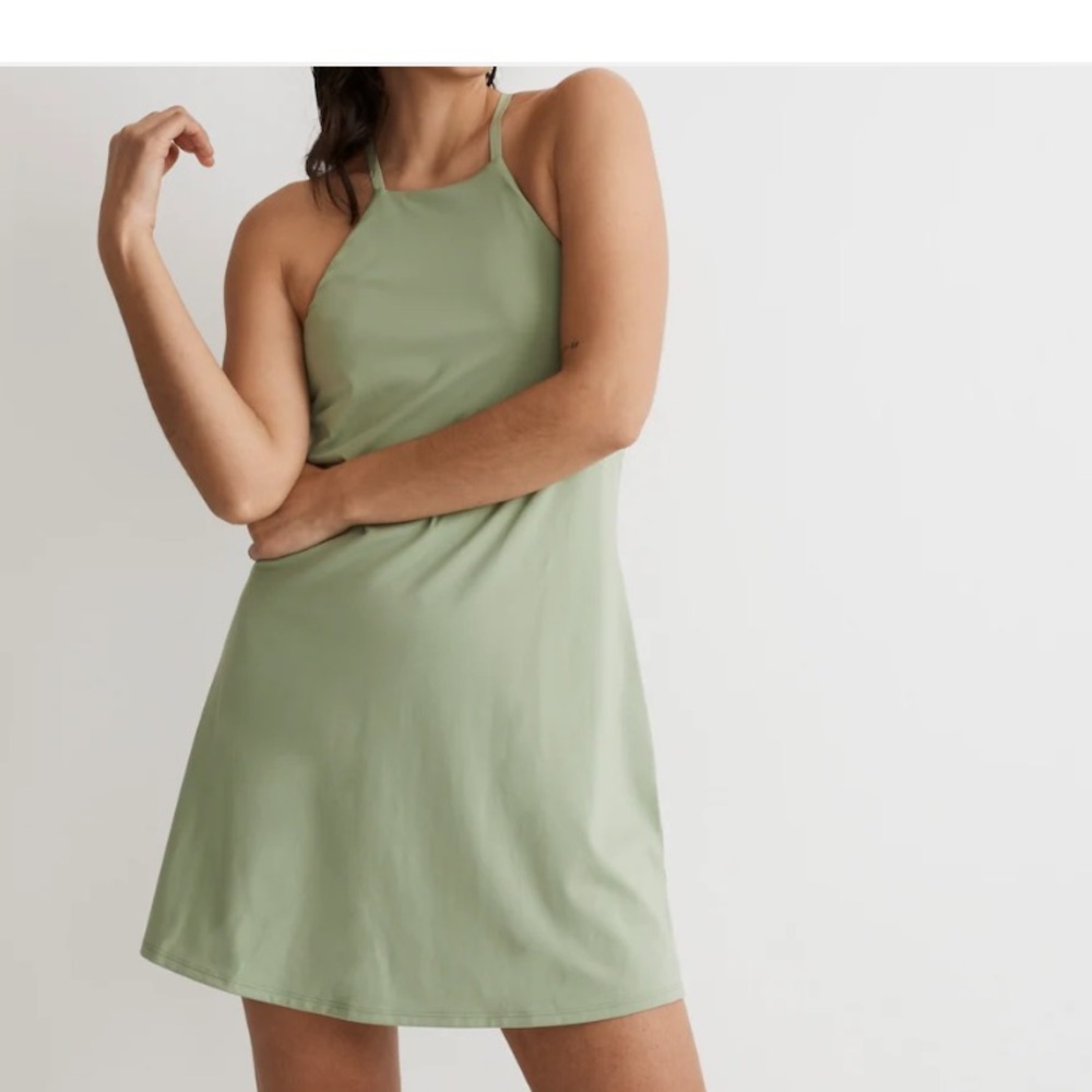 Madewell Green workout Dress